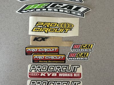 Pro Circuit Decal Works Dirt Bike Stickers