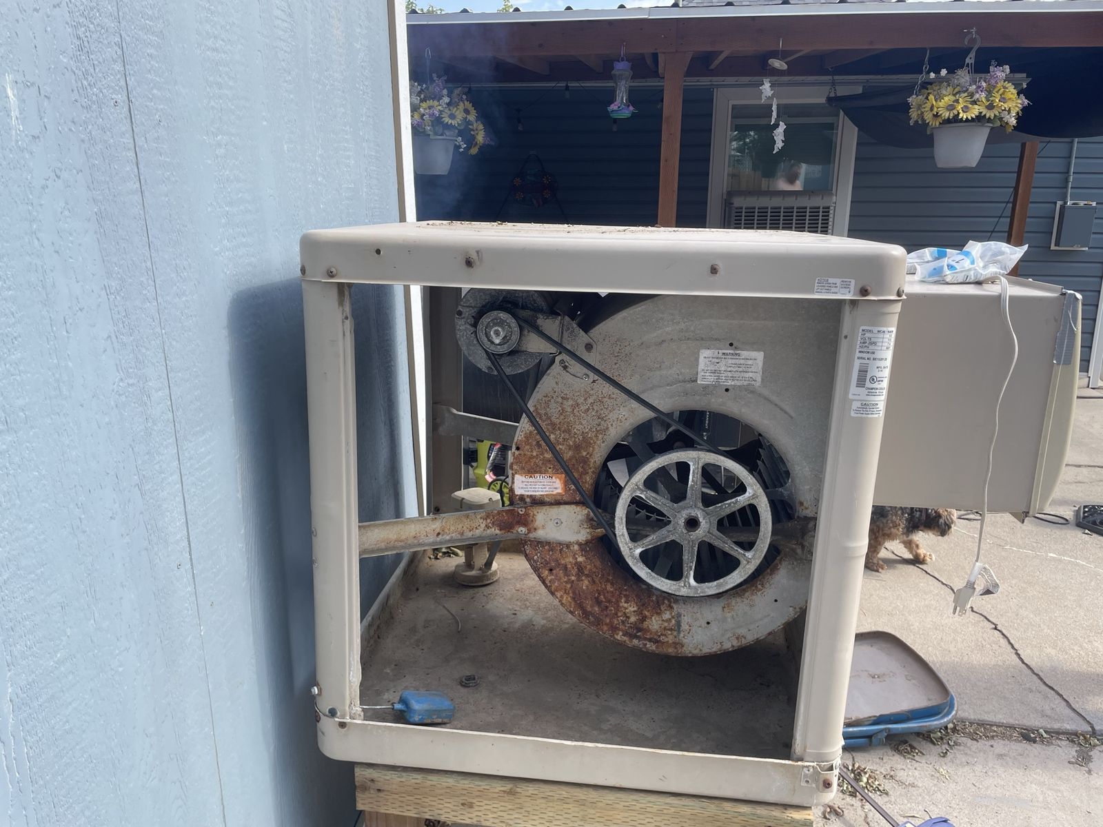Champion Cooler WC46/N46W Window Evaporative Cooler 1/3 HP, 115 Volts