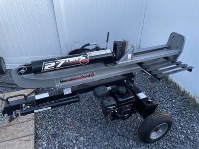 27 ton log splitter