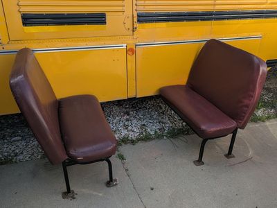 DIY Bus seat Booth!