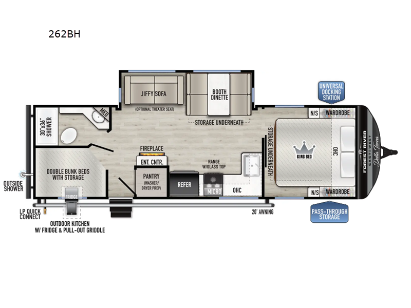 Used 2025 EAST TO WEST Della Terra 262BH