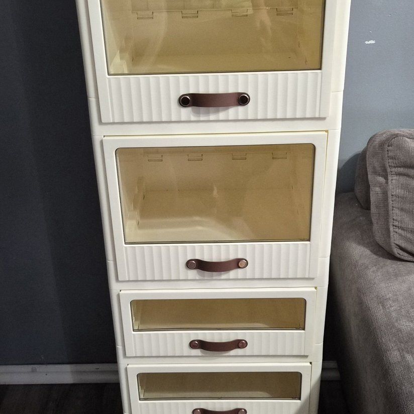 Adjustable stacking dresser drawers organizer