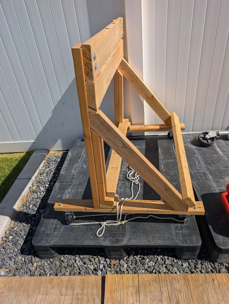 outboard motor stand
