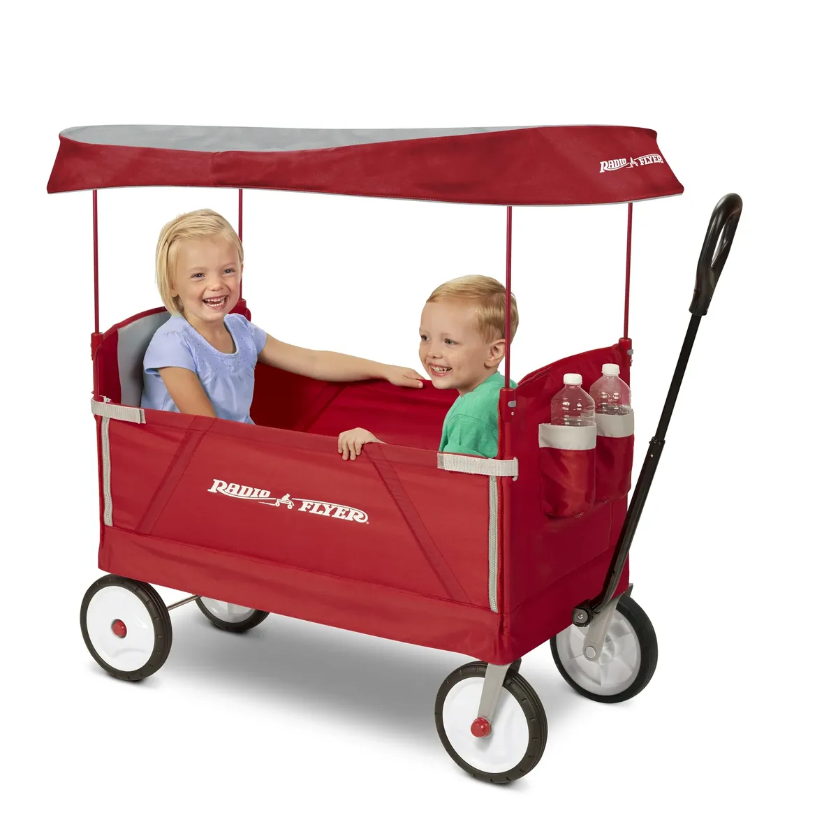 New Radio Flyer 3-in1 EZ Fold Wagon with Canopy