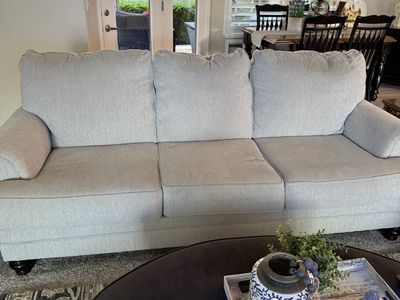 Comfortable couch and Loveseat