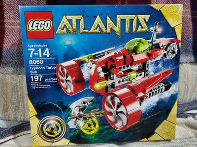 LEGO ATLANTIS TYPHOON TURBO SUB 2010 ISSUE