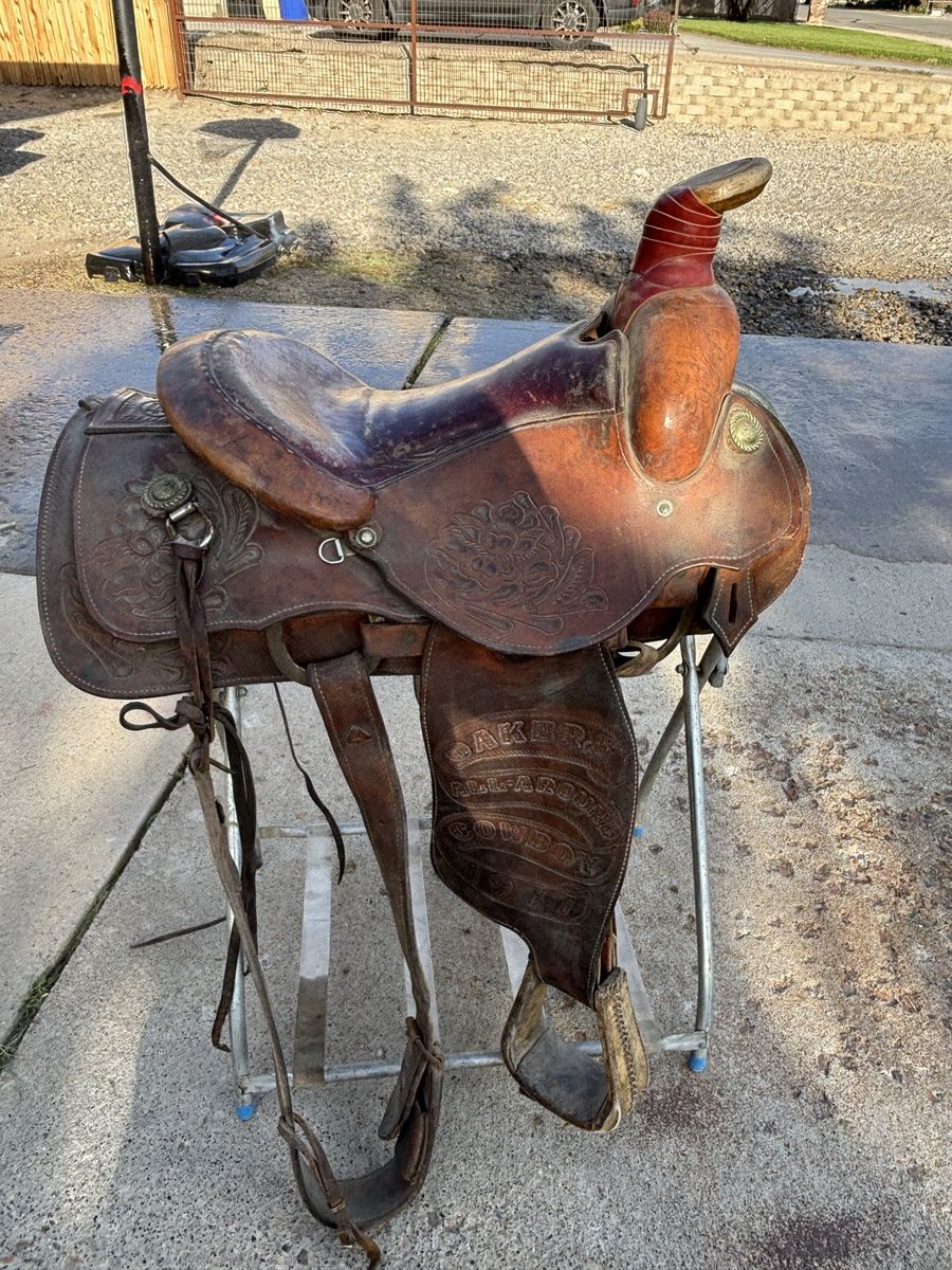15” rope saddle