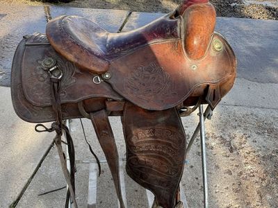 15” rope saddle