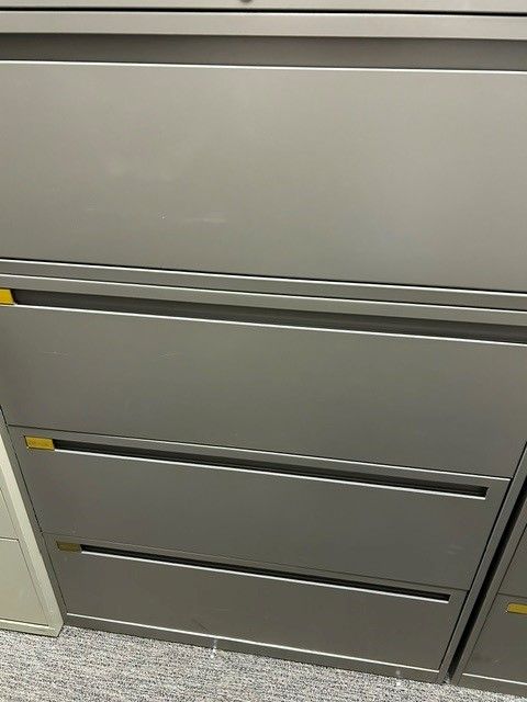 4 Drawer light Gray Filing Cabinet