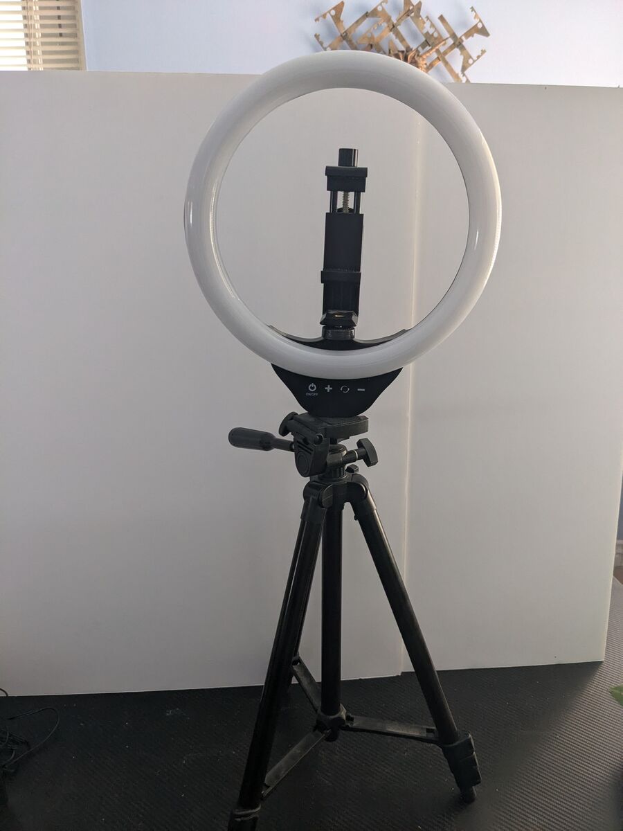Ring Light and Tripod with Phone Holder
