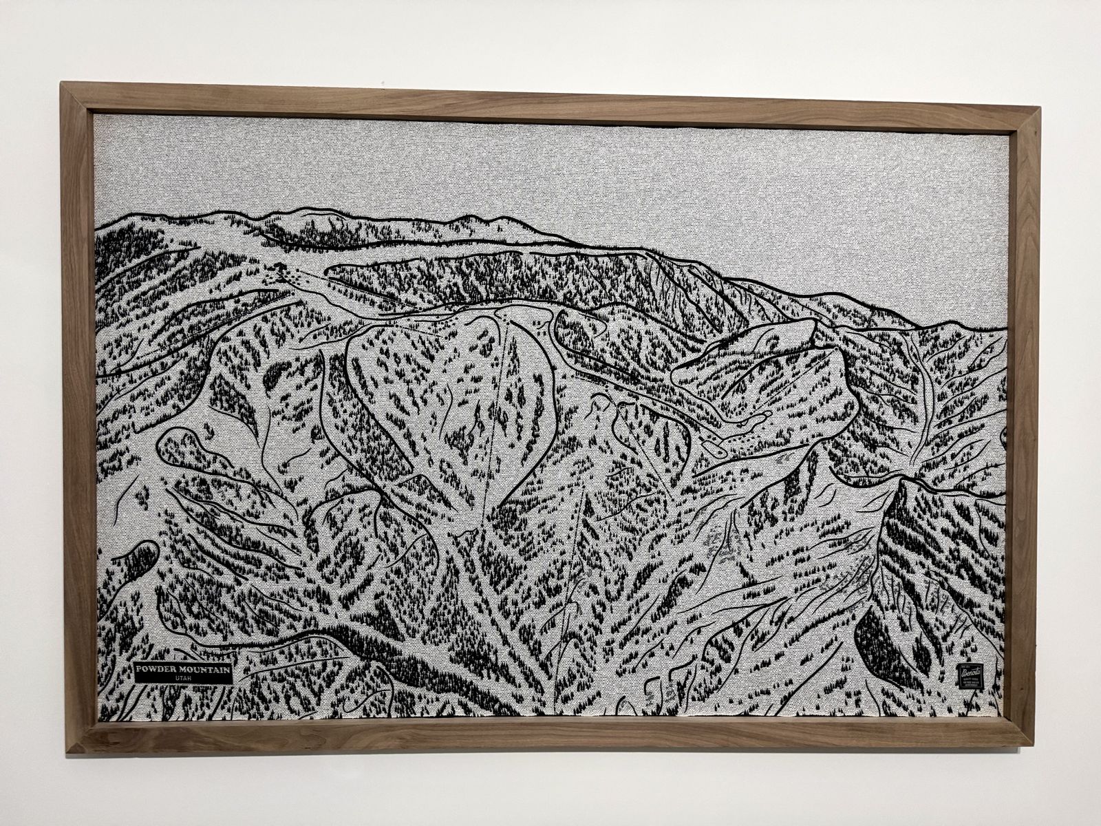 Powder Mountain Wall Art