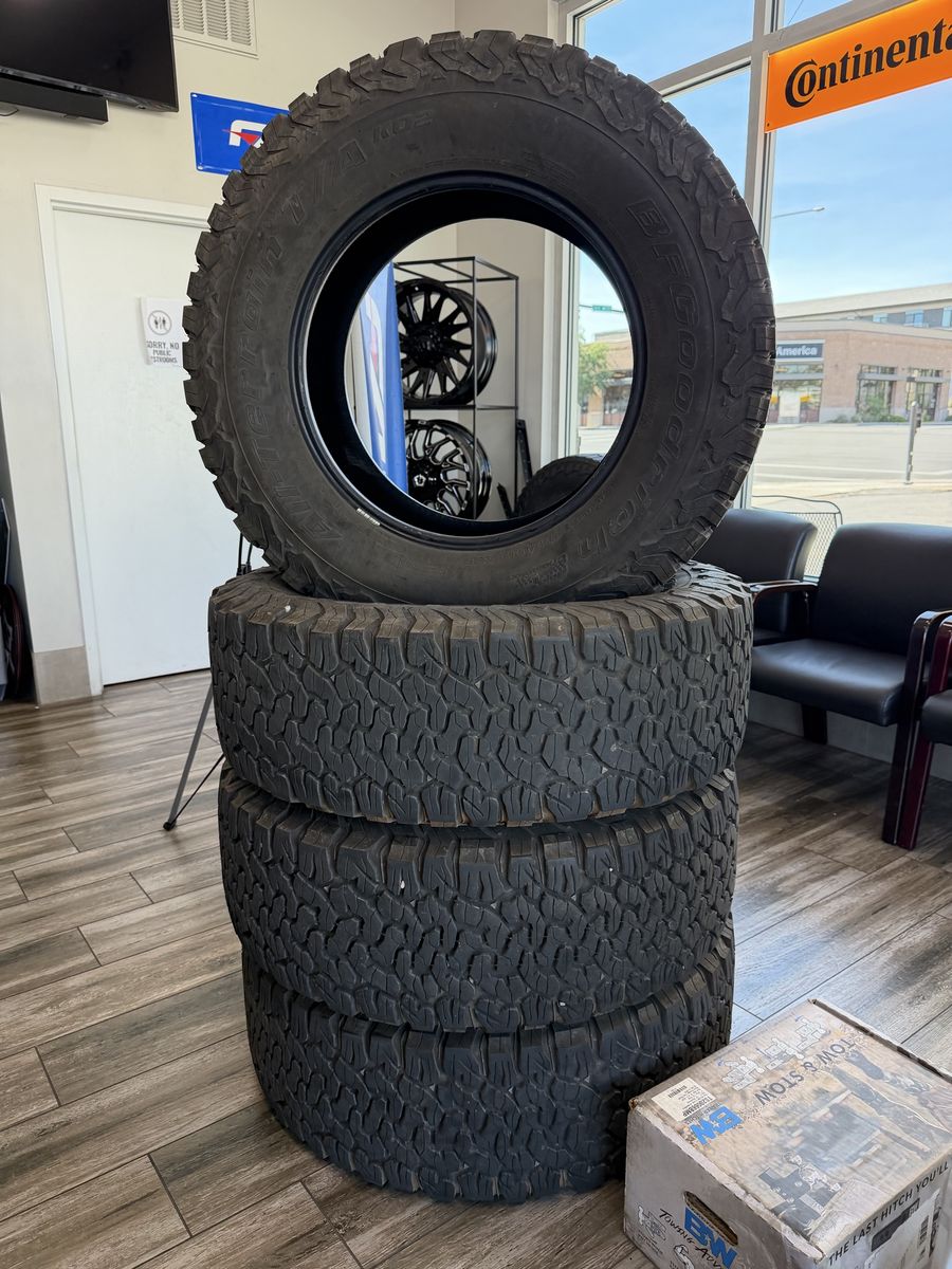 BF Goodrich All-Terrain T/A KO2 37x12.5 R20 Load Range E Tires - Set of 4
