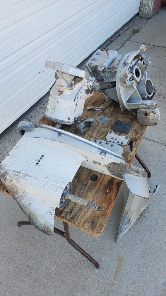 OMC 800 stringer outdrive upper lower intermediate housing