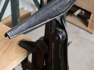 Vintage Made in USA Hand Saw Sharpening Vise