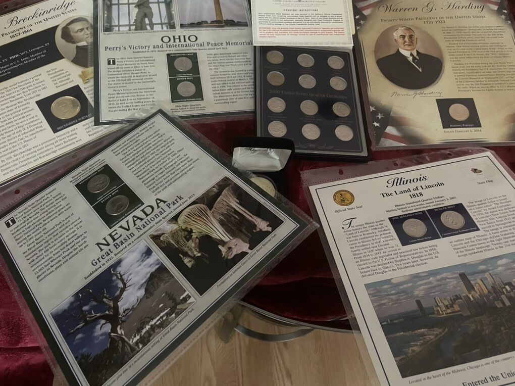 🪙Presidential & State History Coin Collection