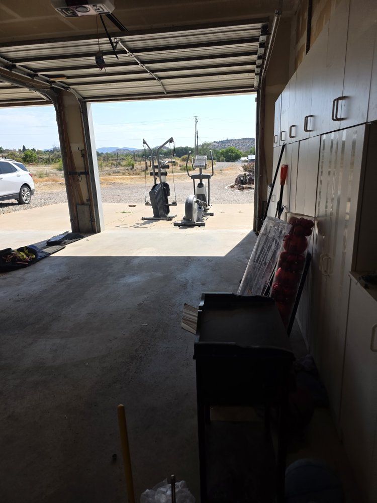 elliptical and home gym