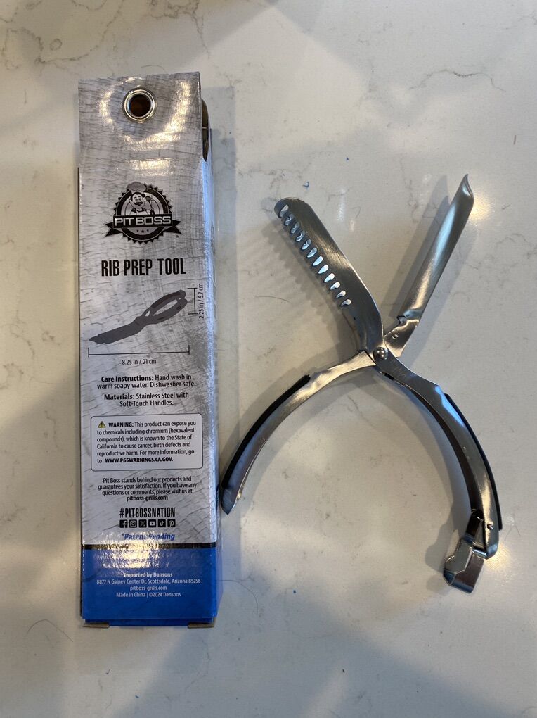 Pit Boss Rib Prep Stainless Steel Tool (NOB)