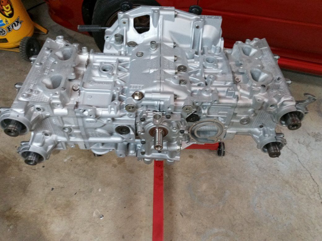 Subaru ej25 built short block