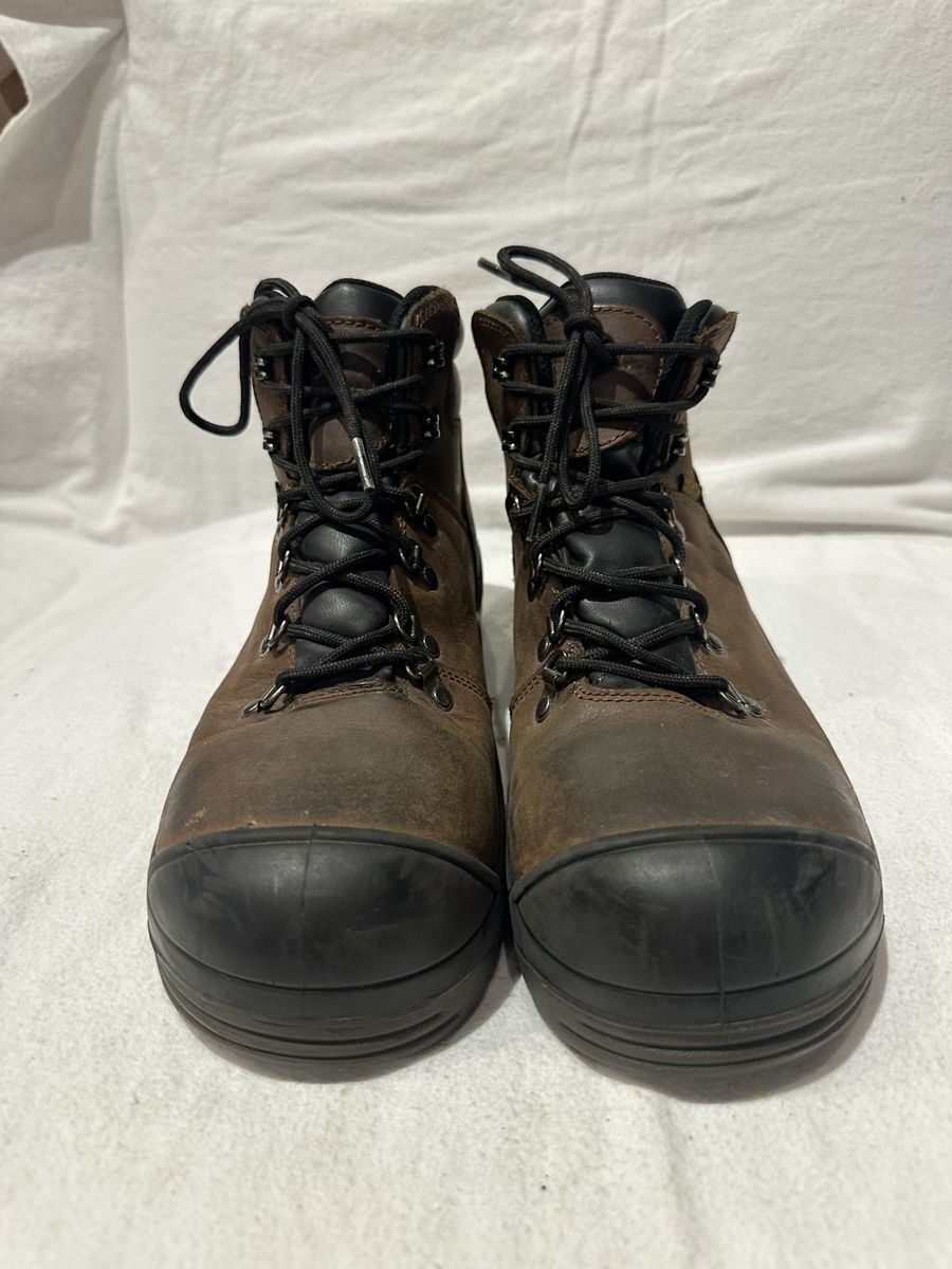 Rocky men’s 11 Brown Leather safety work boots