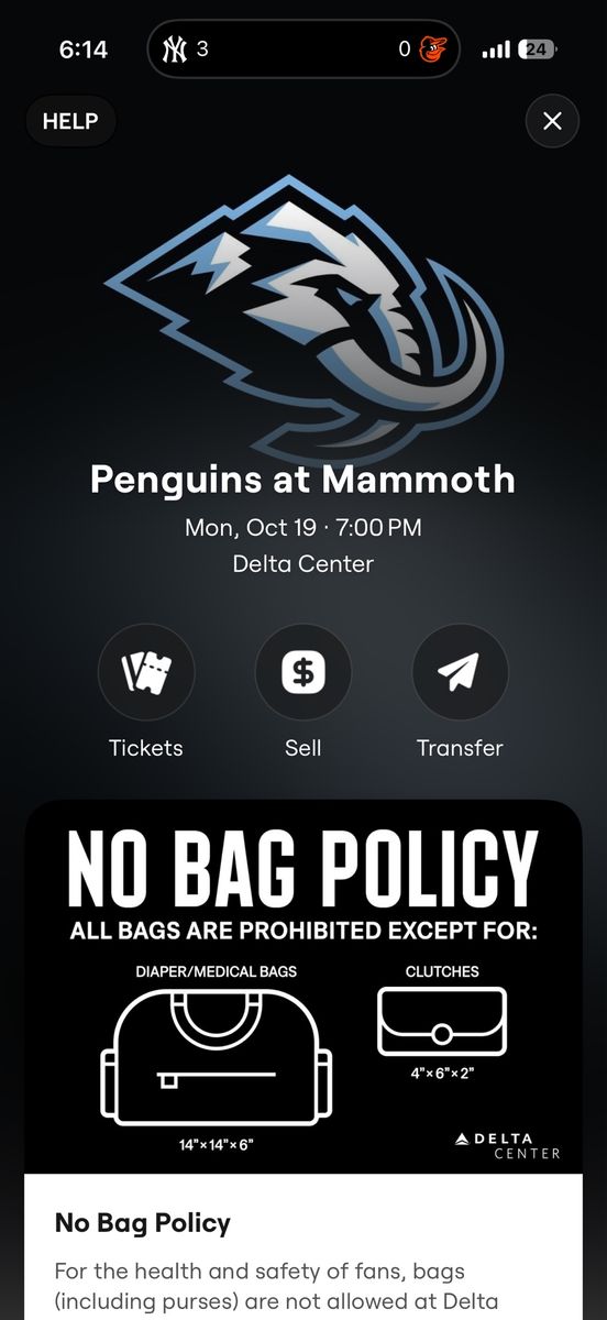 Penguins at Mammoth October 19th 2026