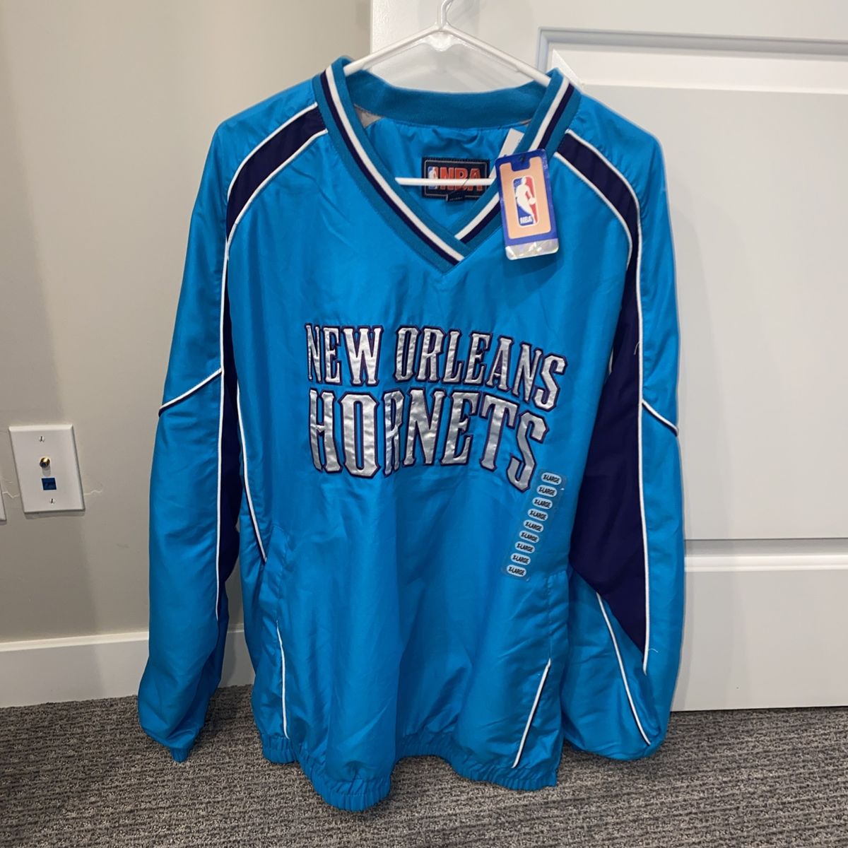 NBA New Orleans Hornets Team Pullover V- Neck Jacket