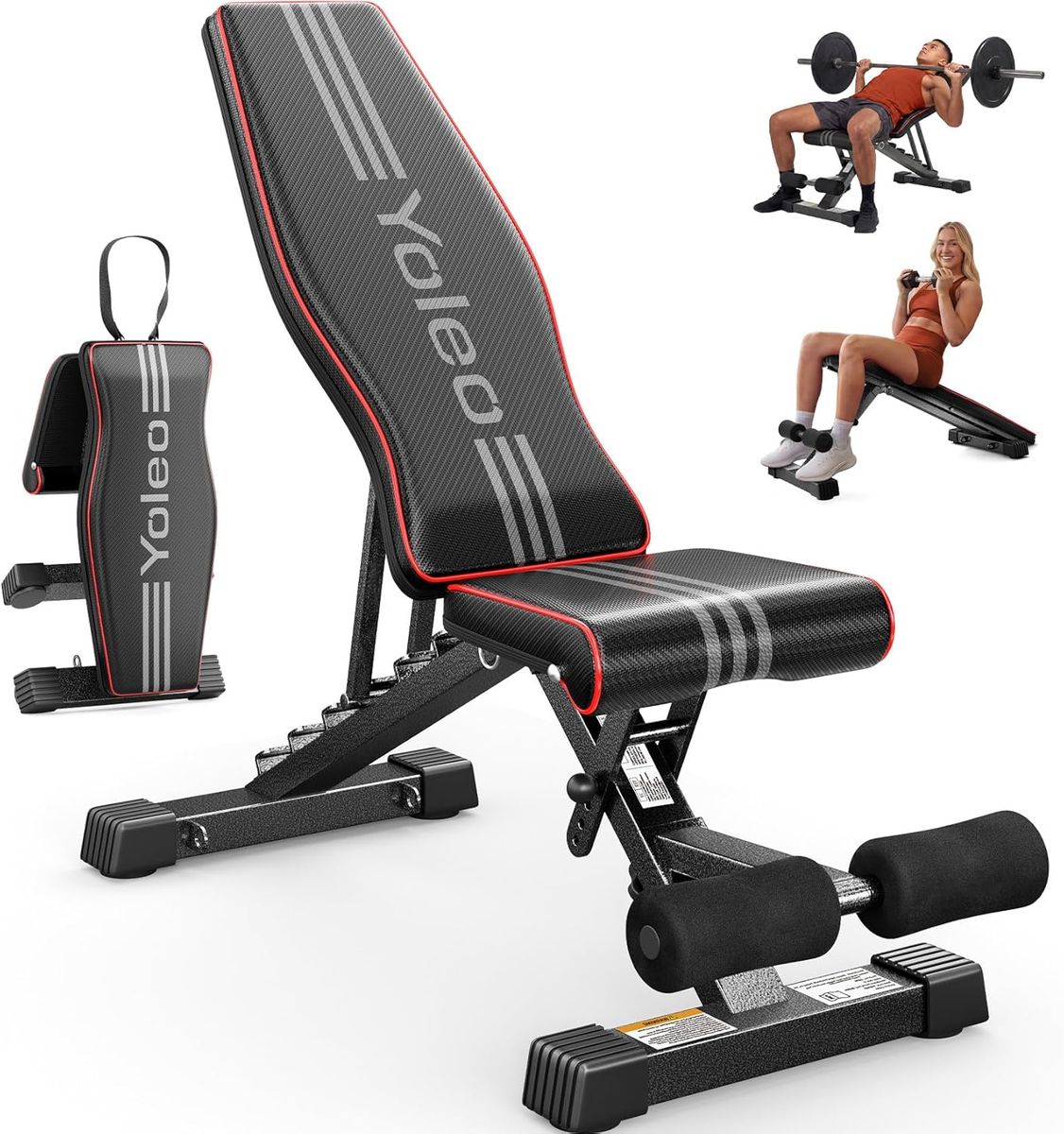 YOLEO Adjustable Weight Bench