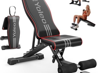 YOLEO Adjustable Weight Bench