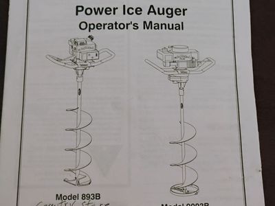 Barracuda Plus Power Ice Auger