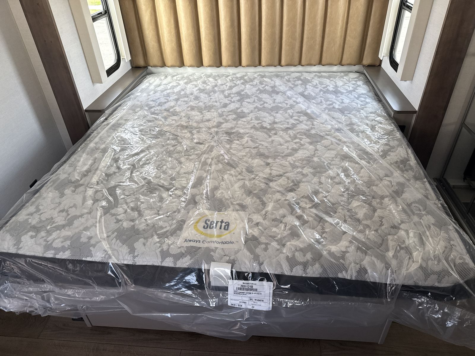 6 in. foam Serta King RV Mattress