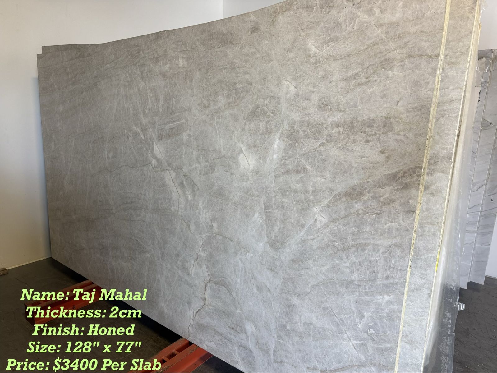 Premium Taj Mahal Quartzite Slabs – Below Retail Pricing