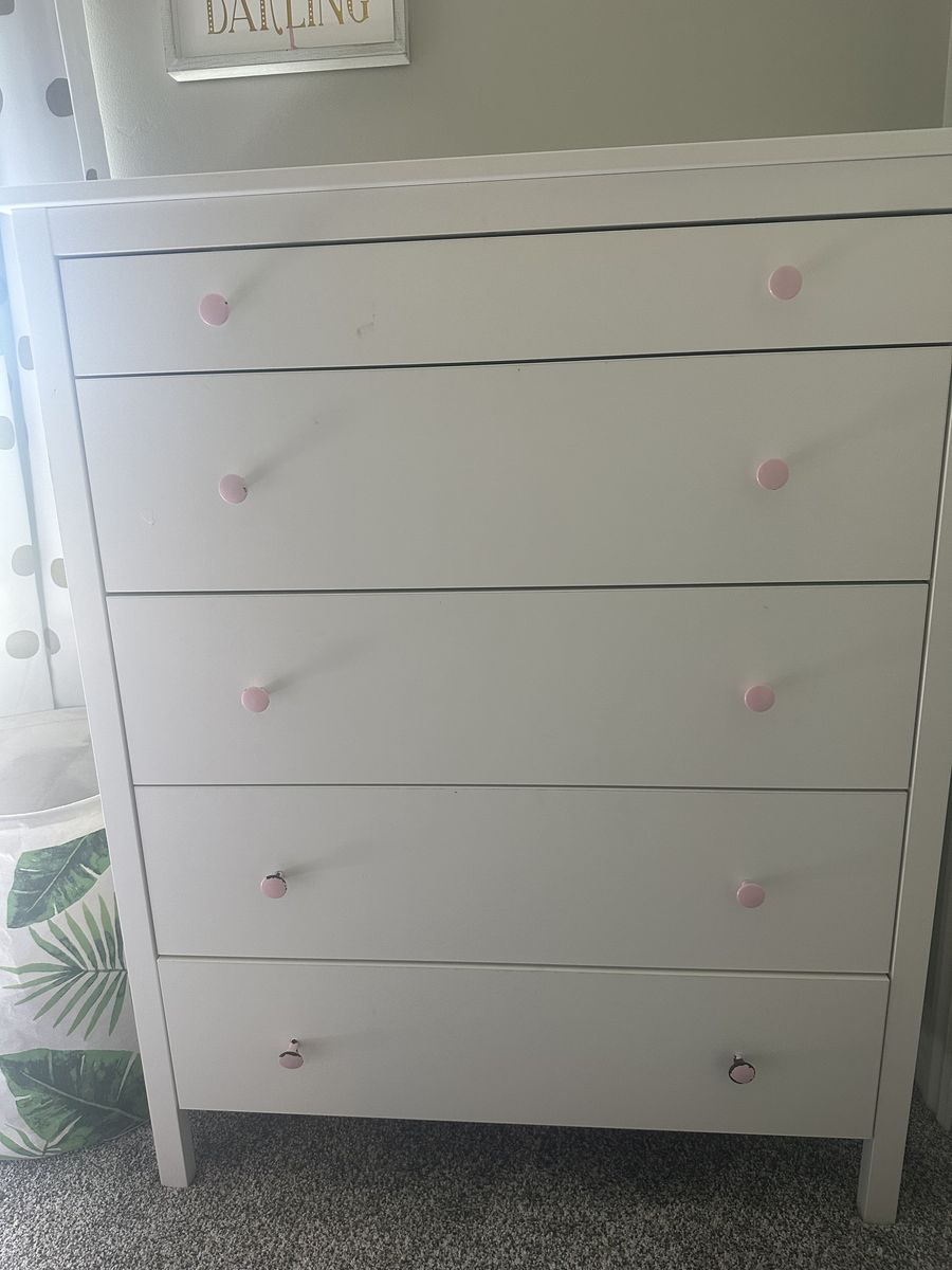 White dresser