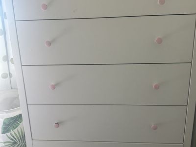 White dresser