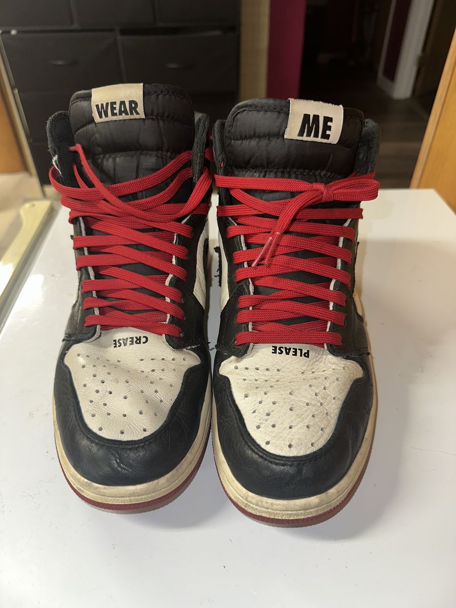 Air Jordan 1 Not for resale red edition. Size 10