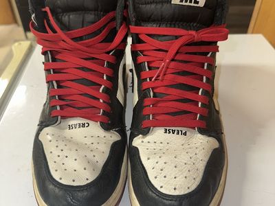 Air Jordan 1 Not for resale red edition. Size 10
