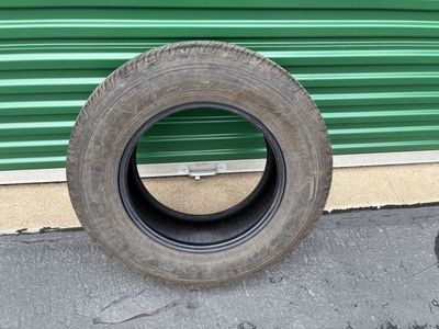 Goodyear Wrangler 255/65 17” 50% tread