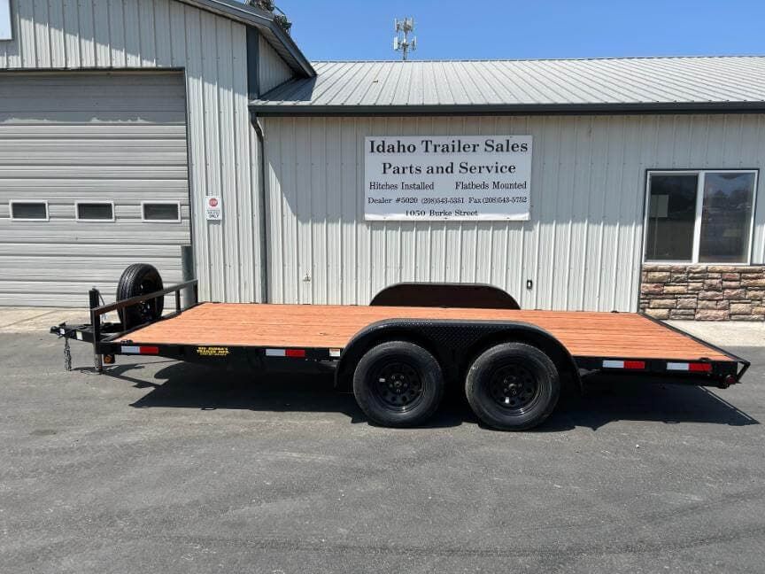 2026 Big Bubba's Trailers 83x16' 4' Tandem Axle Car Trailer 7K - Pkg 3