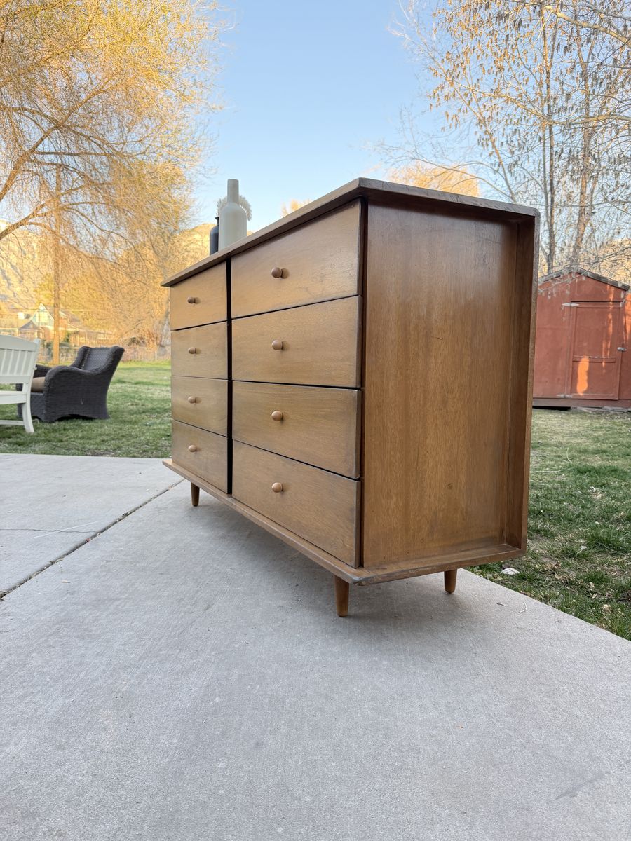 Beautiful Wood Mid Century Dresser