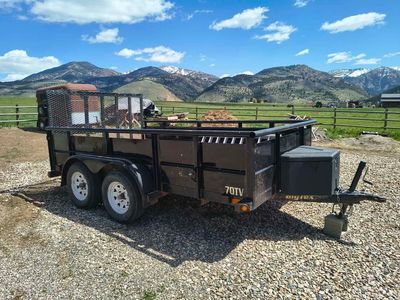 Big Tex 70TV 7' x 12' Utility Trailer