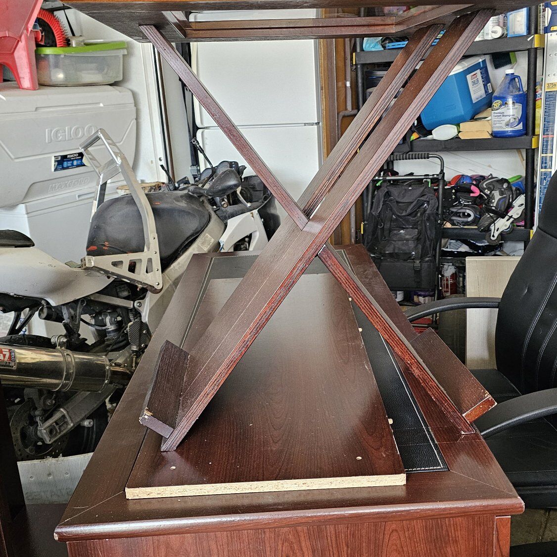 Small table, glass top