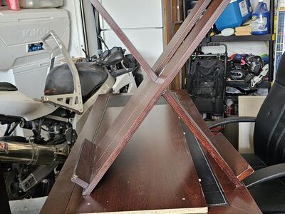 Small table, glass top