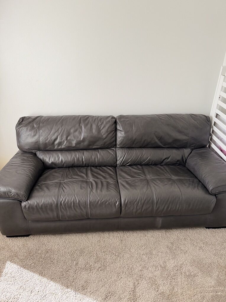 Leather Couch