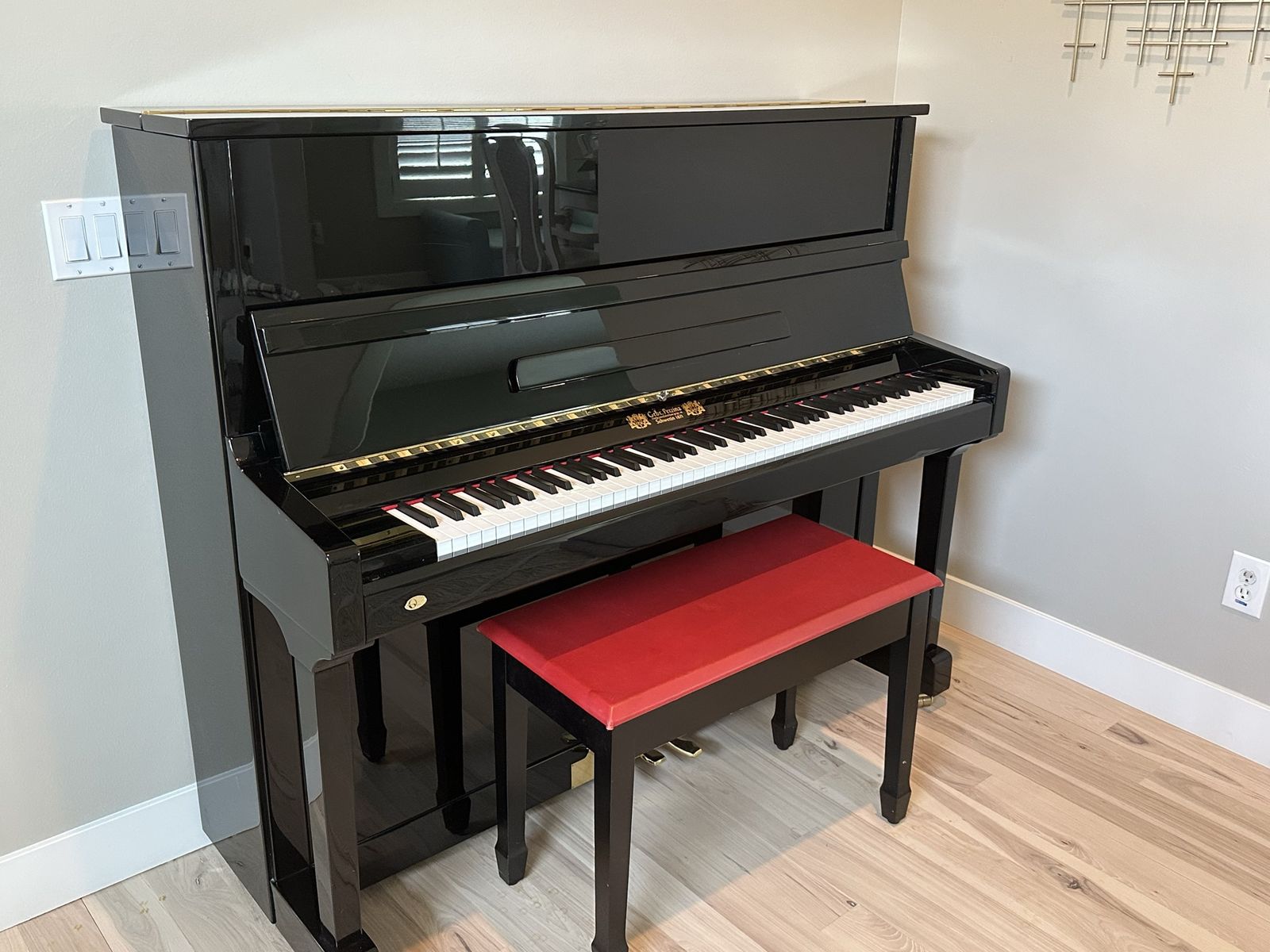Gorgeous G. Perzina Upright Piano
