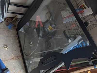 Polaris brand glass windshield