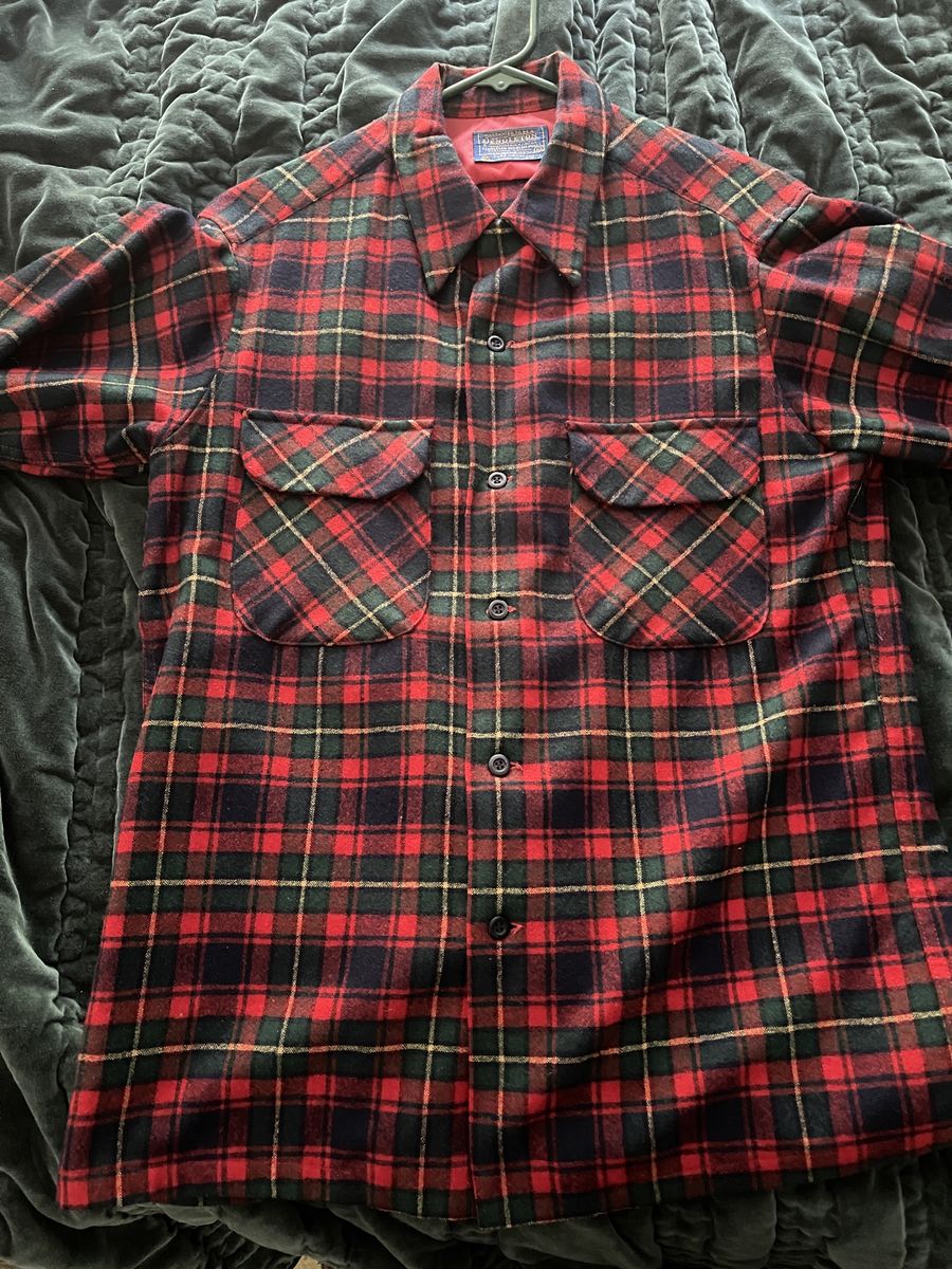 Vintage Pendleton Wool Button Down Medium Shirt