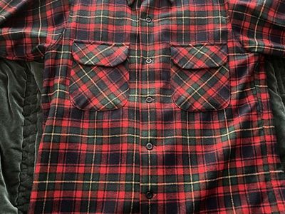 Vintage Pendleton Wool Button Down Medium Shirt