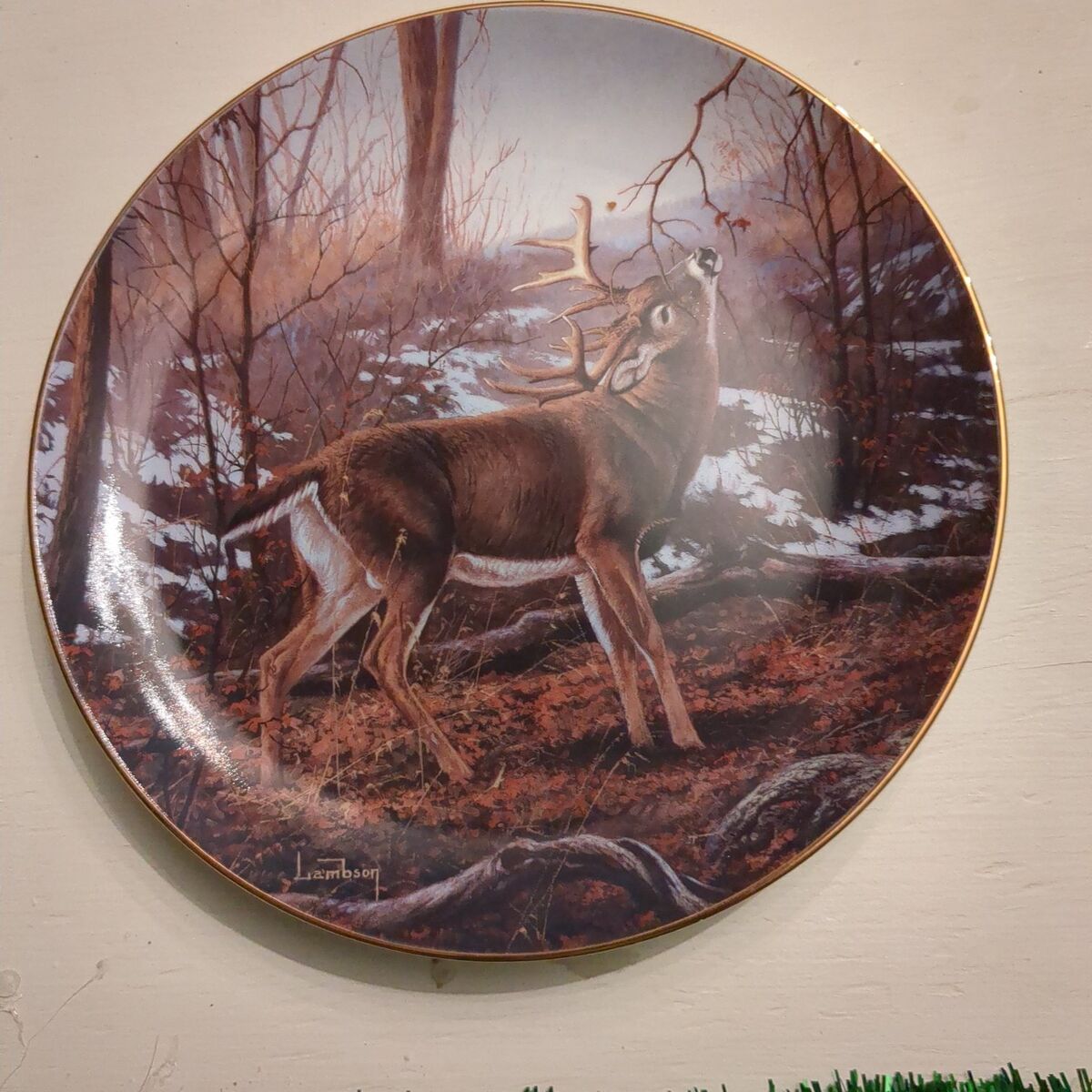 Hayden Lambson collectors plate