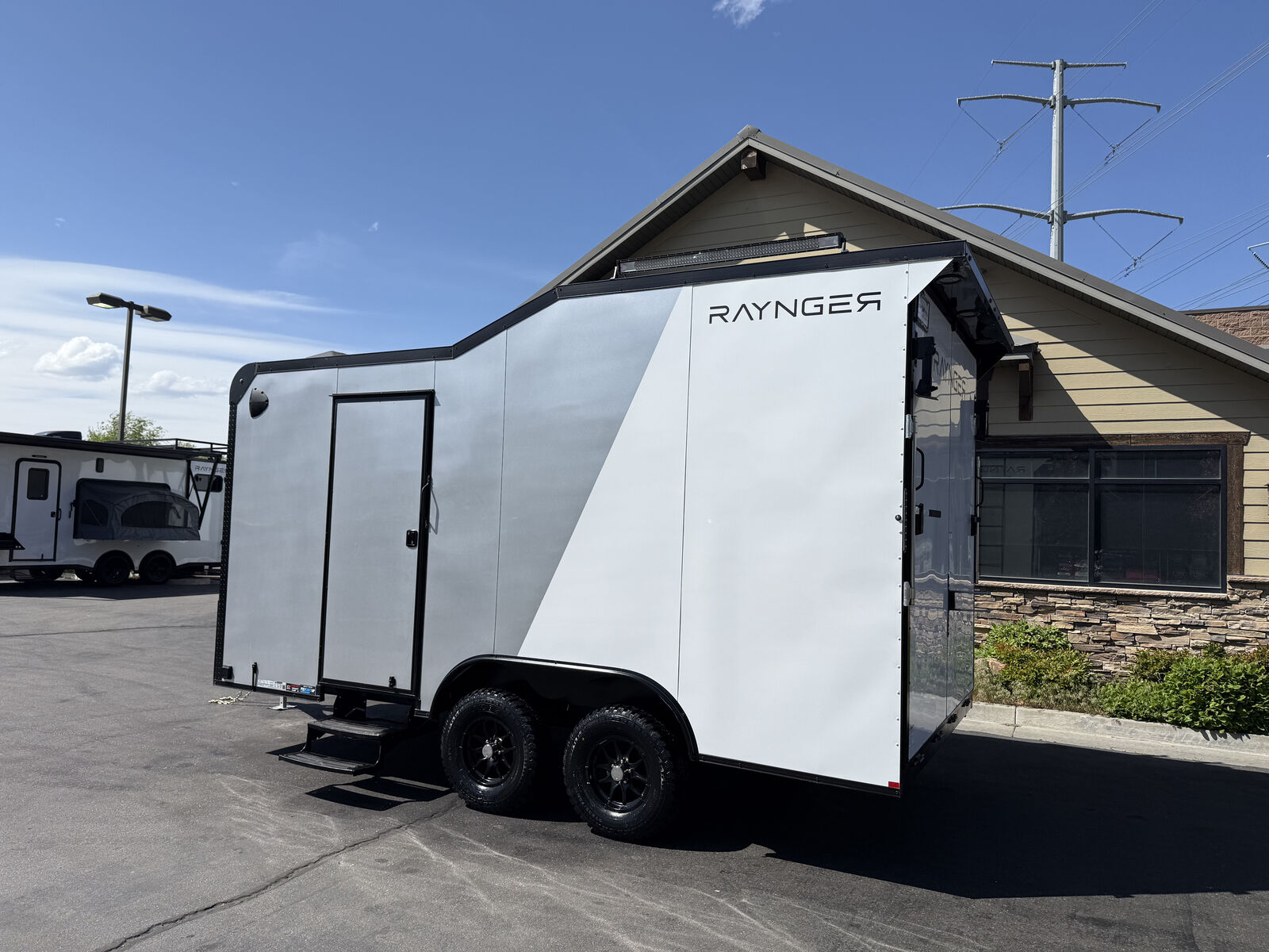 Raynger 8x16 / 8.5x16 Toy Hauler Travel Trailer .030 Aluminum Enclosed Cargo