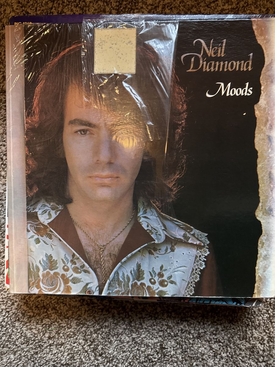 Neil Diamond Moods Vinyl LP Record - Vintage Album