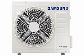 The Samsung AJ024DXJ3CG/AA is a 2-ton (24,000 BTU) Multi-Zone Heat Pump Condenser WITH 2 HIGH WALL UNITS