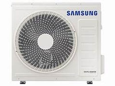The Samsung AJ024DXJ3CG/AA is a 2-ton (24,000 BTU) Multi-Zone Heat Pump Condenser WITH 2 HIGH WALL UNITS